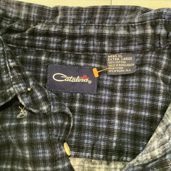 Catalina Corduroy Button down long Sleeve shirt - Picture 3 of 3